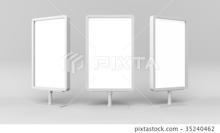 Outdoor Advertising Stand Display Lightboxes Outdoor Advertising Stand Display Lightboxes 35240462