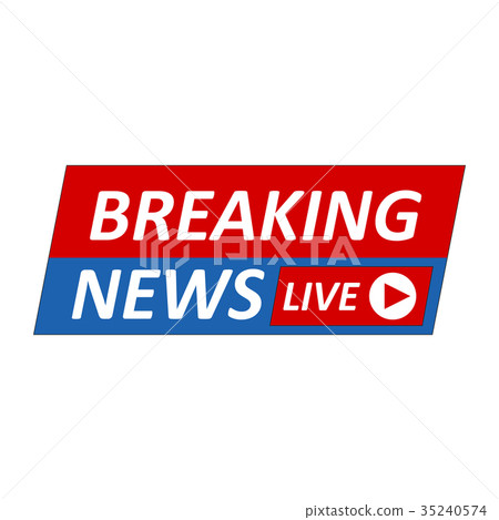 Breaking News Logo, Live Banner.TV news Breaking News Logo, Live Banner.TV news 35240574