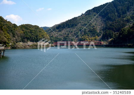 河內水庫和南九州橋北九州市 35240589