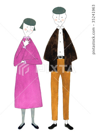 Stylish mature couple Stylish mature couple 35241963