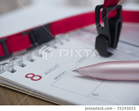 Business image · Calendar · ID card · Women · August 35243015