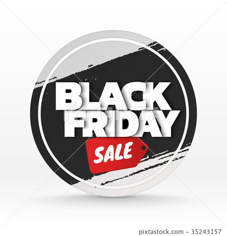 插圖素材: black friday sale background. banner template