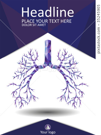 Medical journal cover template human bronchus Medical journal cover template human bronchus 35245905