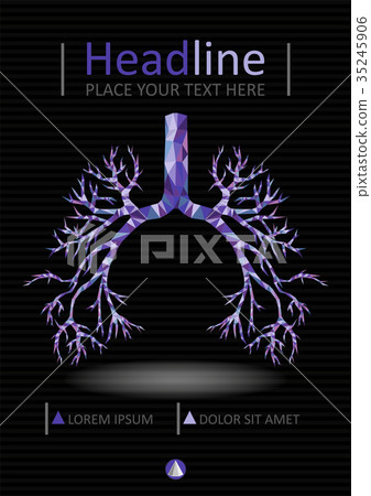 Medical journal cover template human bronchus Medical journal cover template human bronchus 35245906