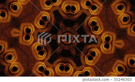 Abstract background of a kaleidoscope consisting 35246303