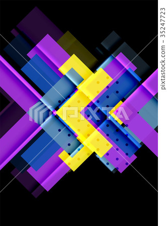 Color arrows on black background Color arrows on black background 35247723