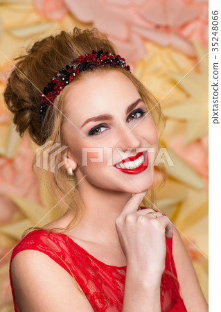 beautiful girl in wedding gown beautiful girl in wedding gown 35248066
