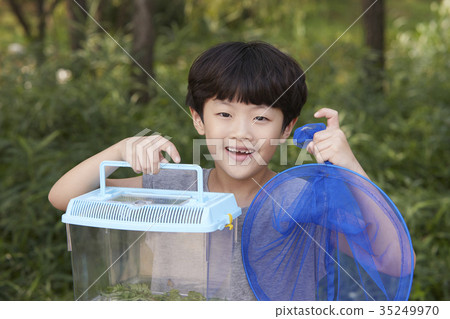 Children, field trips, insect collection 35249970