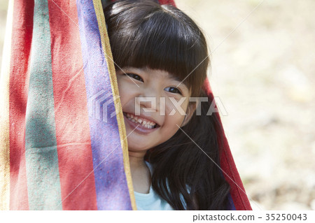 Children, hammock, break 35250043