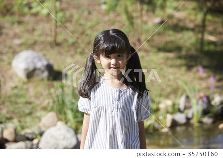 Children, field trip, stream Children, field trip, stream 35250160