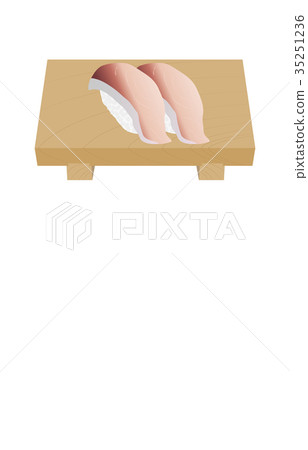 Sushi various hamachi - Stock Illustration [35251236] - PIXTA