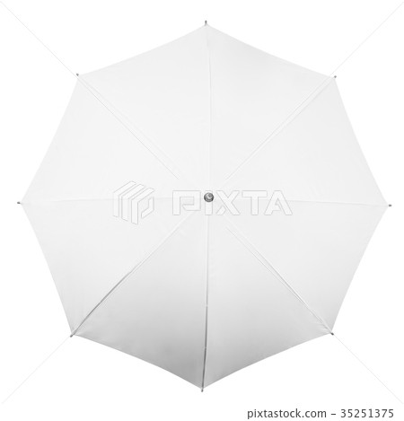 White umbrella on white background 35251375