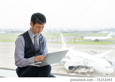 商人機場辦公室企業圖像 35252043