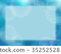 Blue glitter frame 35252528