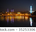 阿塞拜疆巴庫夜景 35253306