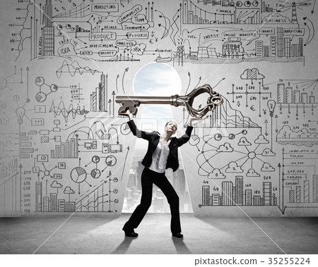 Key to success Key to success 35255224