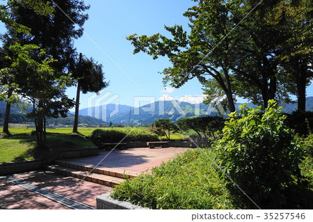 Niigata Prefecture A place of relaxation overlooking the Uono River 35257546