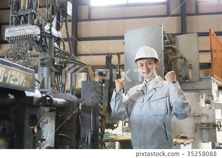 工廠人民工作人員壓鑄 35258088