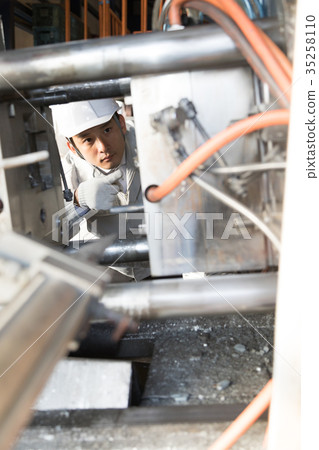 Factory People Working people Die casting 35258110