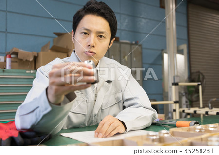 工廠人員工作質量控制檢查 35258231