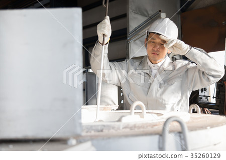 Factory People Working people Die casting 35260129