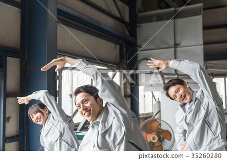 Factory People Radio Gymnastics 35260280