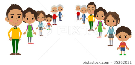 family three generations black_depth 35262031
