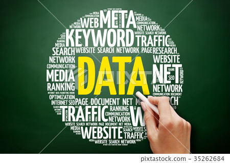 DATA word cloud collage DATA word cloud collage 35262684