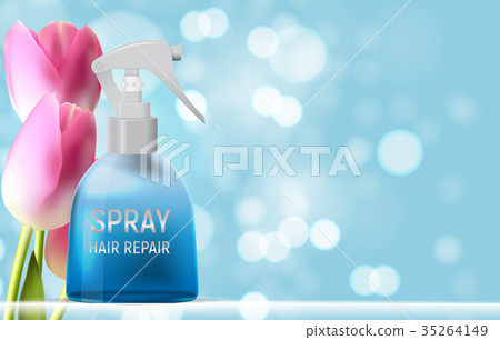 Design Hair Repair Spray Cosmetics Product 35264149