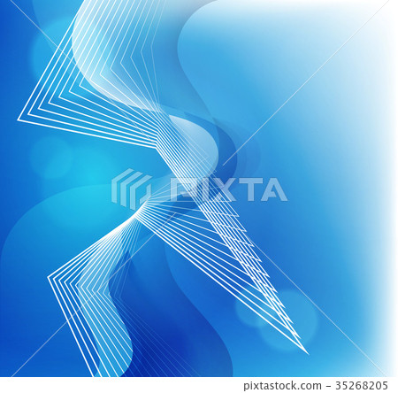 Blue Business Background Blue Business Background 35268205