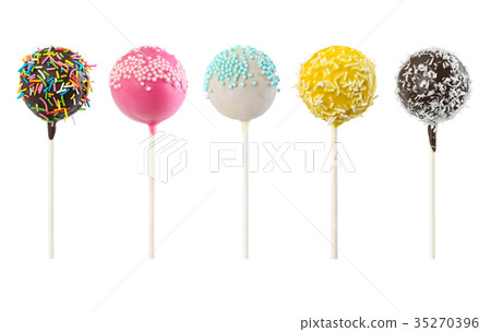 Set of cake pops Set of cake pops 35270396