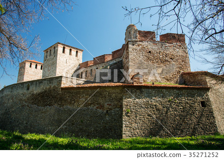 Baba Vida - old medieval fortress in Bulgaria. 35271252