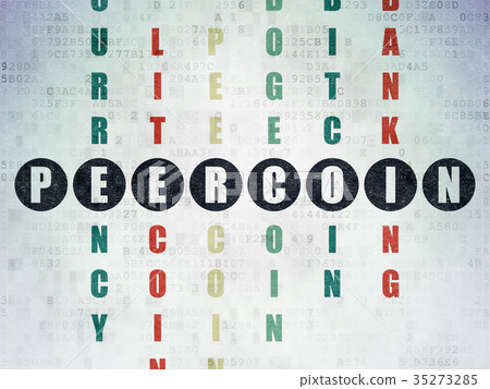 Blockchain concept: Peercoin in Crossword Puzzle 35273285