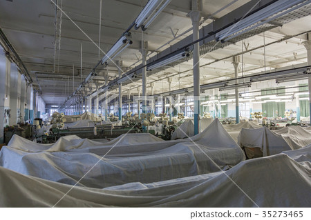 Old weaving factory workshop Old weaving factory workshop 35273465