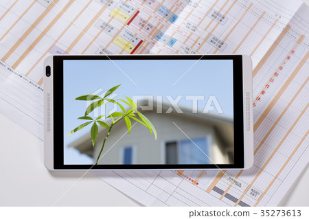 Tablet and architectural image 35273613