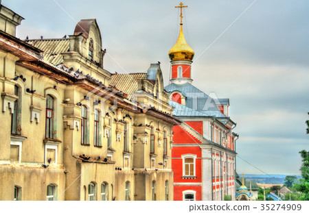 Historic buildings at Holy Dormition Pochayiv 35274909