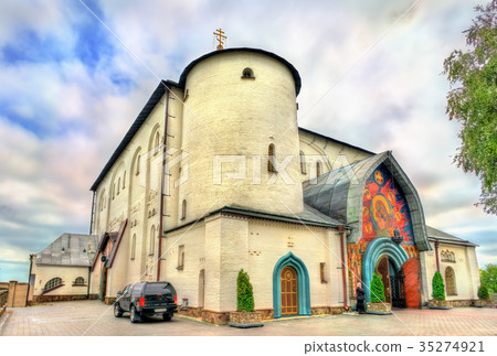 The Trinity Cathedral at Pochayiv Lavra in Ukraine The Trinity Cathedral at Pochayiv Lavra in Ukraine 35274921