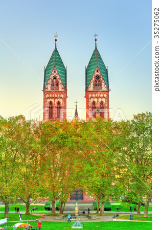 The Herz-Jesu or the Sacred Heart of Jesus church The Herz-Jesu or the Sacred Heart of Jesus church 35275062