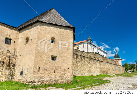 Dfencsive wall surrounding the old town of Levoca Dfencsive wall surrounding the old town of Levoca 35275263