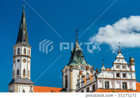 Old Town Hall and St. James church in Levoca 35275271