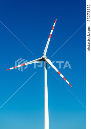 Turbine at a wind farm in Austria Turbine at a wind farm in Austria 35275352