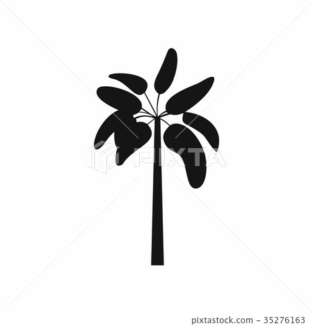 Palm icon in simple style Palm icon in simple style 35276163