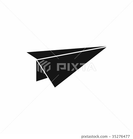 Paper plane icon, simple style - Stock Illustration [35276477] - PIXTA