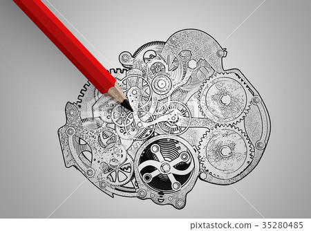 Working engine Working engine 35280485