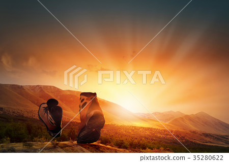 Hiking adventure Hiking adventure 35280622