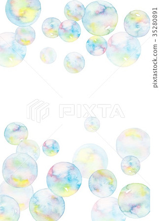 Soap ball, copy space 35280891