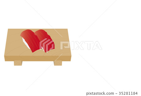 壽司各種金槍魚 35281184