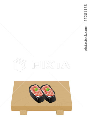 壽司各種金槍魚戰艦 35281188