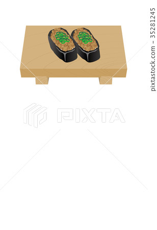 Sushi various natto warship 35281245