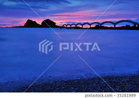 台灣風景,臺東縣,成功鎮,三仙台日出 35281999